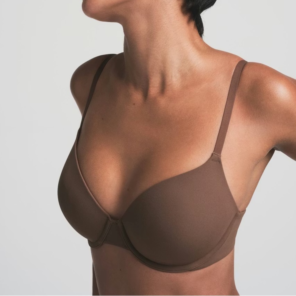 🌻NEW w/tags SKIMS Smoothing Intimate Full Coverage Lightly Lined Bra Jasper 44C